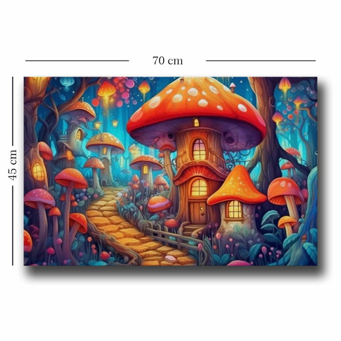 Wallity Lienzo Decorativo Multicolor 45 x 70 cm